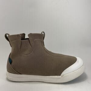 Vessi Weekend Chelsea Junior J4 Kids Youth 4 Unisex Waterproof Boots Tan Slip On